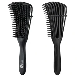 Afabs® Anti-klit Haarborstel | Detangler brush | Detangling brush | Kam voor Krullen | Kroes haar borstel | Zwart