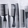 Afabs® Kammenset 10 delig - Kammen - Fijne Kam - Grote kam - Grove Kam - Kleine kam - 10 kammen - Kappers kammen - Haarkam - Haarkammen - Comb set