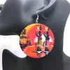 Africa inspired earrings | River sunset