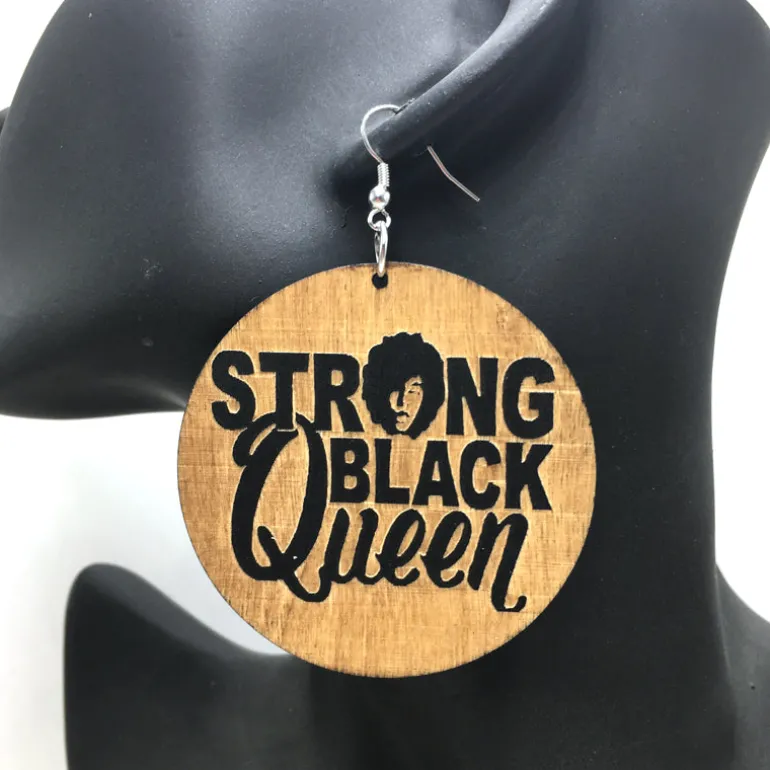 Africa inspired earrings | Strong Black Queen