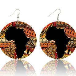 African Continent in style - Afrikaanse oorbellen
