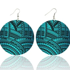African earrings | Ancient turquoise kleur
