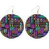 African earrings | Meerkleurig