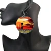 African Sunset - Afrikaanse oorbellen
