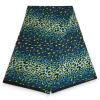 Afrikaanse hoofddoek Blauw Luipaard Spots - headwrap