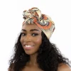 Afrikaanse hoofddoek / headwrap - Zalm Flower