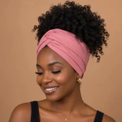 Afrikaanse hoofddoek Roze - headwrap