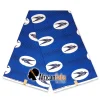 Afrikaanse hoofddoek / Vlisco headwrap - Blauw / Witte speedbird