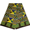 Afrikaanse Kente stof / kente print stof KT-3125 - 100% katoen