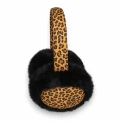 Afrikaanse Print Oorwarmers / Earmuffs - Inklapbaar Wintermodel - Leopard