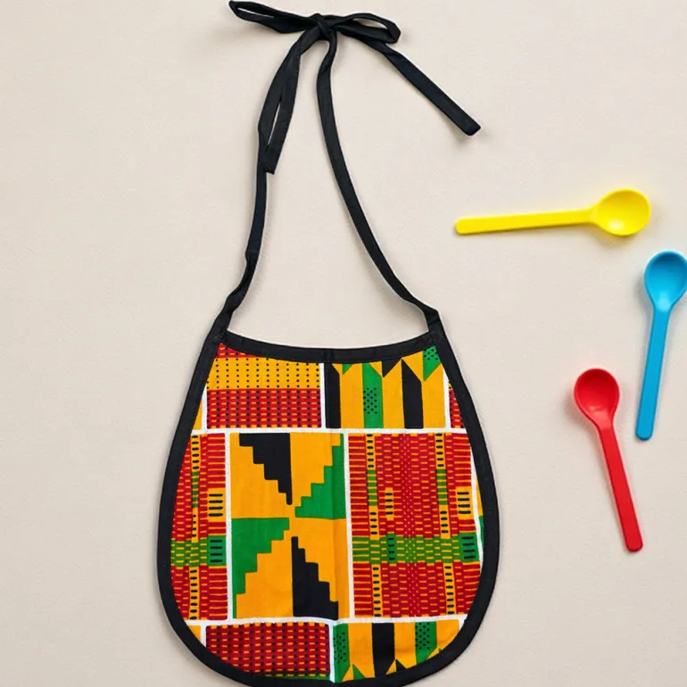 Afrikaanse print slabbetje - Kente (Unisex)