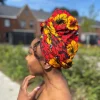 Afrikaanse Rot Flowers hoofddoek - headwrap