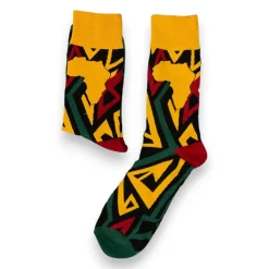 Afrikaanse sokken / Afro socks set MEDAASE met tasje - Set van 5