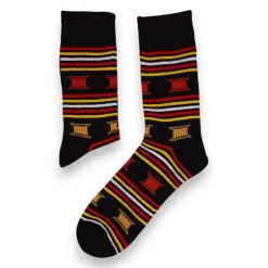 Afrikaanse sokken / Afro socks set UKI met tasje - Set van 5