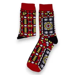 Afrikaanse sokken / Afro sokken / Samakaka sokken - Rood
