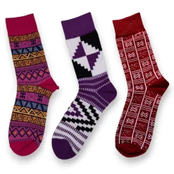Afrikaanse sokken / Afro sokken / Mud print - Set van 3 paar ENẸIRRỌVBUGIE