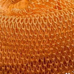 Afrikaanse spons / net sponge - traditionele SAPO spons / scrub spons - Perzik
