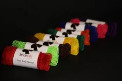 Afrikaanse spons / net sponge - traditionele SAPO spons / scrub spons - Bruin