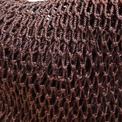 Afrikaanse spons / net sponge - traditionele SAPO spons / scrub spons - Bruin