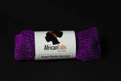 Afrikaanse spons / net sponge - traditionele SAPO spons / scrub spons - Paars