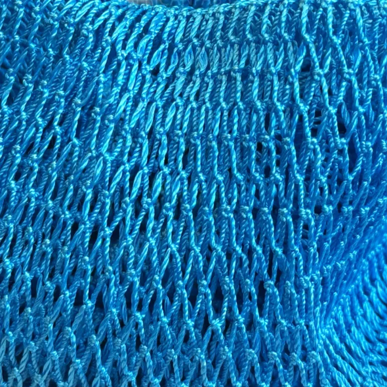 Afrikaanse spons / net sponge - traditionele SAPO spons / scrub spons - Licht blauw