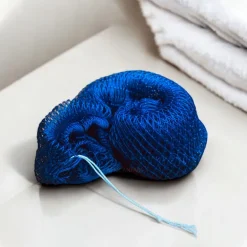 Afrikaanse spons / net sponge - traditionele SAPO spons / scrub spons - Blauw