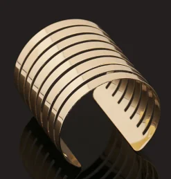 Afrikaanse stijl Bangle armband sieraad - Goud