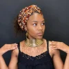 Afrikaanse stijl Choker / Gouden Hoge halsketting