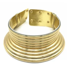 Afrikaanse stijl Choker / Gouden Hoge halsketting