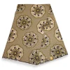 Afrikaanse stof - Beige Shapes - 100% katoen