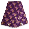 Afrikaanse stof - Exclusief versierd met glittereffecten 100% katoen - GL-4013 Paars Goud