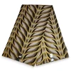 Afrikaanse stof - Exclusief versierd met glittereffecten 100% katoen - GL-4015 Wit Goud