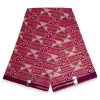 Afrikaanse stof - Exclusief versierd met glittereffecten 100% katoen - GL-4028 Roze Goud Kente