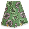Afrikaanse stof - Groene Shapes - 100% katoen