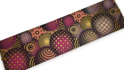 Afrikaanse stof - Roze Goud Cosmic Orb Pattern - Special effect Brillant Platinum Edition