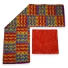 Afrikaanse stof - Two-Tone print Polycotton - 6 yard Combinatie (4+2 yard) PO-5048