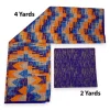 Afrikaanse stof - Two-Tone print Polycotton - 6 yard Combinatie (4+2 yard) PO-5046