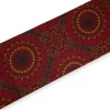 Afrikaanse wax print stof - Rood Sunfire Bloom - 100% katoen