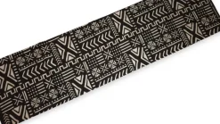 Afrikaanse wax print stof - Zwart Wit Bogolan Spirit - 100% katoen