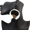 Afrowrap - Afrikaanse oorbellen