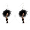 Big hair - Afrikaanse oorbellen