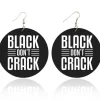 Black don't Crack - Afrikaanse oorbellen