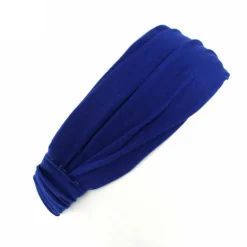 Blauwe Haarband / Hoofdband - Stretch Stof - Yoga / Sport / Casual - Unisex Volwassenen