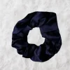 Blauwe Satijnen Slaapmuts / Haar bonnet van Satijn / Satin hair bonnet + Satijnen scrunchie