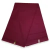 Bordeauxrode effen stof - Bordeauxrode uni kleur - 100% katoen