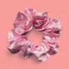 Deluxe Scrunchie Satijn- Volwassenen Haaraccessoire - Roze