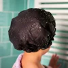 Douchemuts Kind / Shower cap voor kinderen - Zwart Gouden Sterren