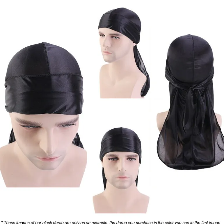 Durag / Du-rag / Do-rag / Bandana - Unisex - Wit