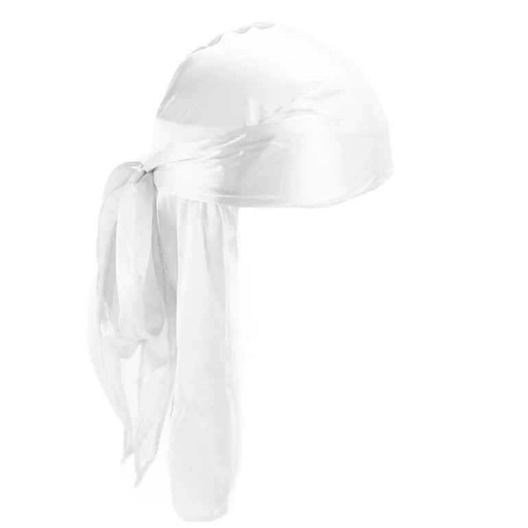 Durag / Du-rag / Do-rag / Bandana - Unisex - Wit
