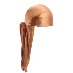 Durag / Du-rag / Do-rag / Bandana - Unisex - Kaki / Goud